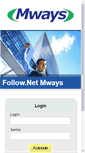 Mobile Screenshot of mways.follownet.com.br