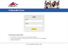 Tablet Screenshot of ceva.follownet.com.br